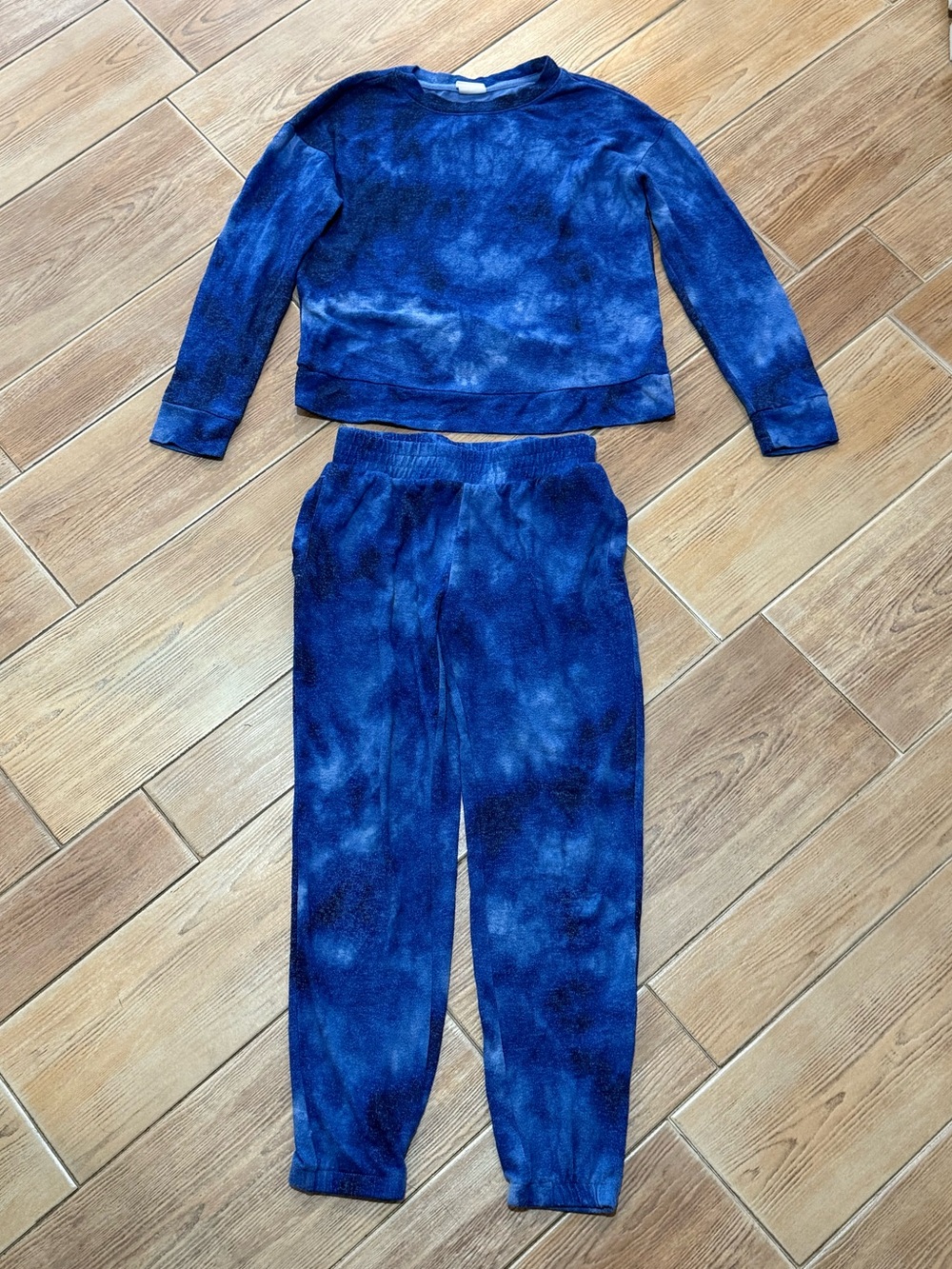 GAP Kids Blue Tie-Dye Matching Set